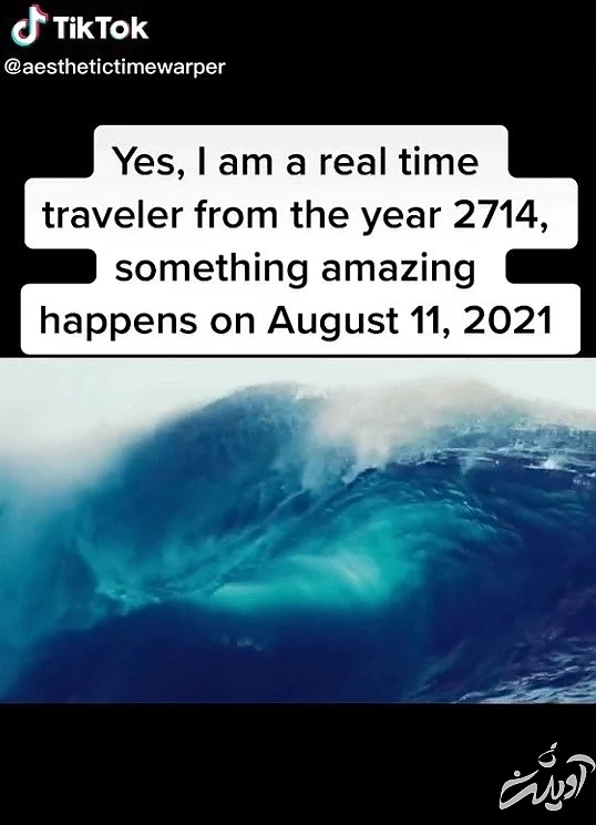 یک کاربر تیک تاکی که خود را مسافر زمان معرفی کرده می گوید امروزه موجودات فضایی برای جنگ به زمین خواهند آمد